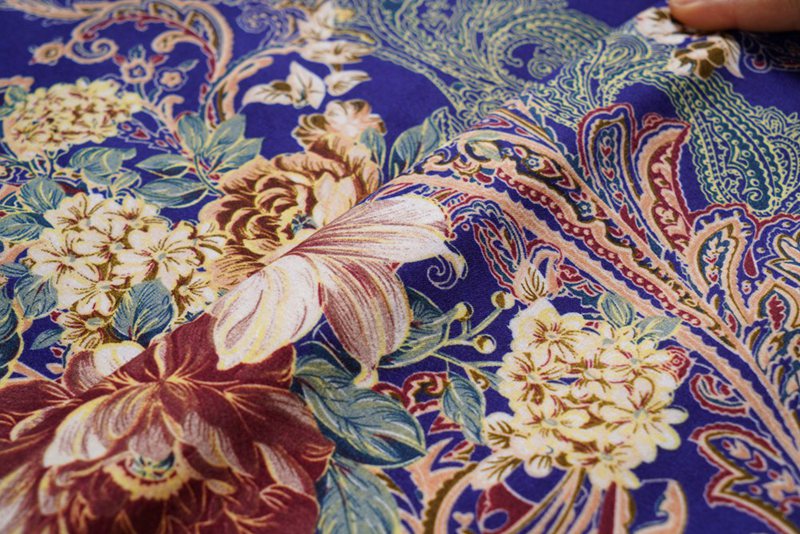 Disperse printed fabric