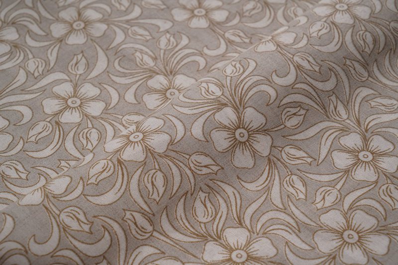 Disperse printed fabric