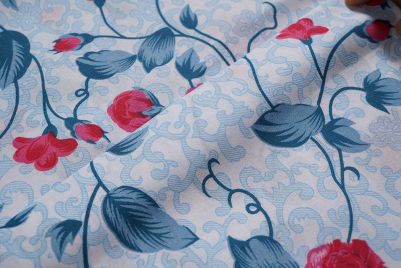 Disperse printed fabric