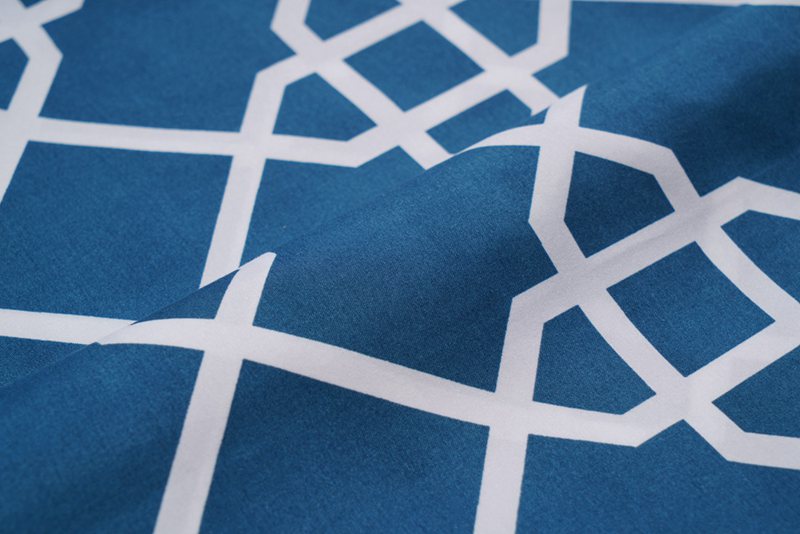 Disperse printed fabric