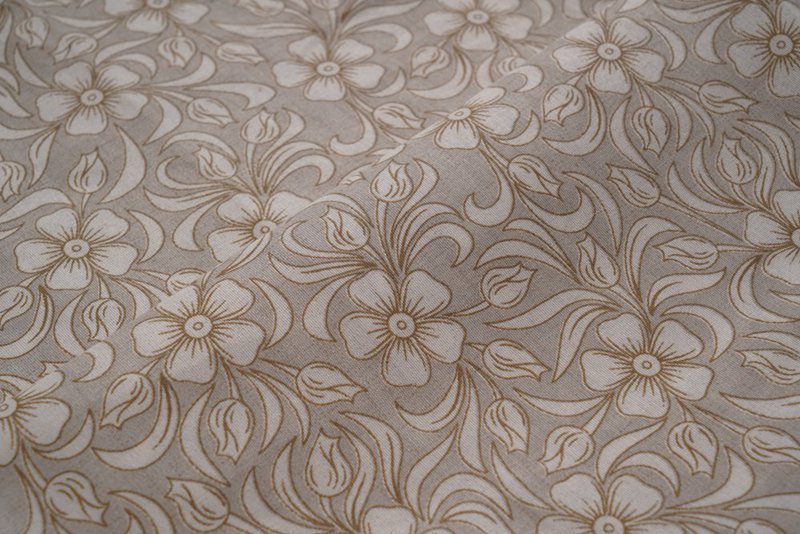 Pigment printed fabric