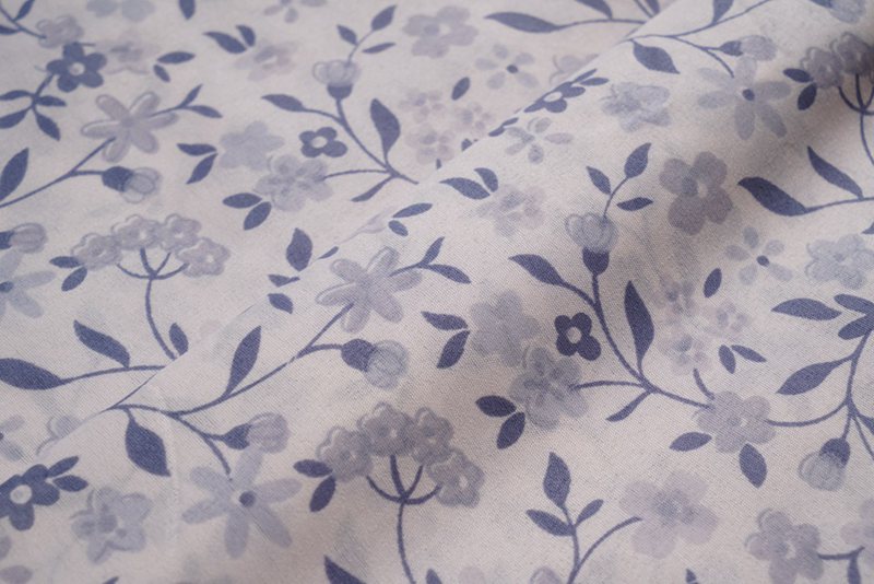 Pigment printed fabric